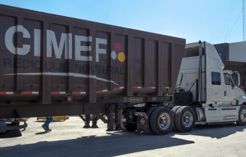 CIMEF camiones roll off trailer