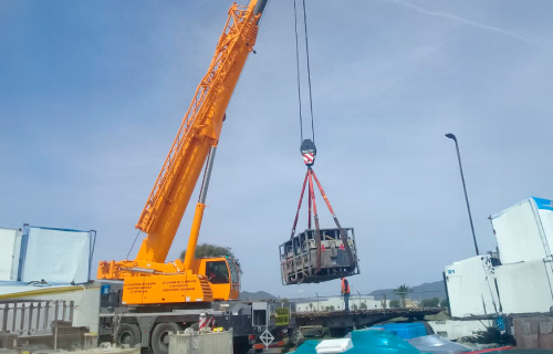 CIMEF gruas artículadas carga pesada